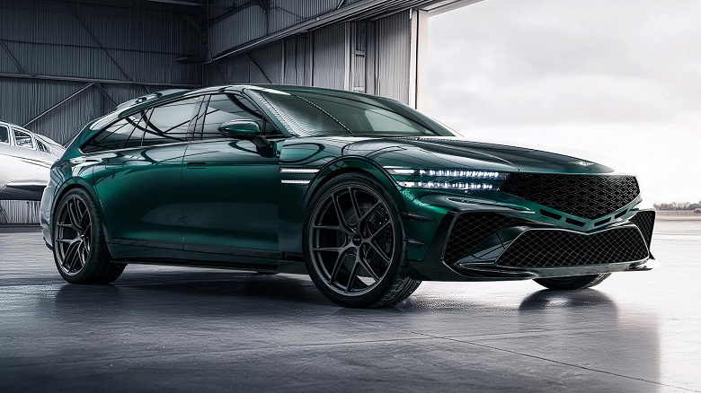 Премиум-бренд Hyundai готовит убийцу BMW M5 Touring: изящный спортивный универсал Genesis G90 Wingback может стать реальным